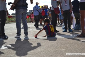 tarragona vuelta bambino messi